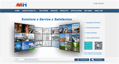 Desktop Screenshot of en.mhdl.com.cn